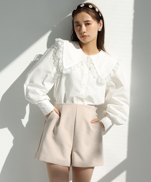 one after another NICE CLAUP（ワンアフターアナザーナイスクラップ）の「デイジービジューカチューシャ（カチューシャ・レディース・ブラック・FREE）」の6枚目の写真