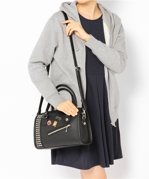 HYSTERIC GLAMOUR（ヒステリックグラマー）の「BIKERS ボストンバッグ