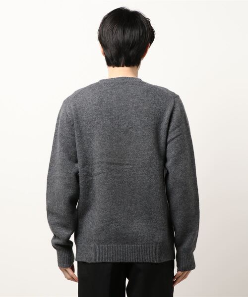 Request(リクエスト)の「【REQUEST】ミリタリーモチーフ クルーネックニット(ニット/セーター・メンズ・ブラック系その他/グレー系その他・FREE)」の3枚目の写真