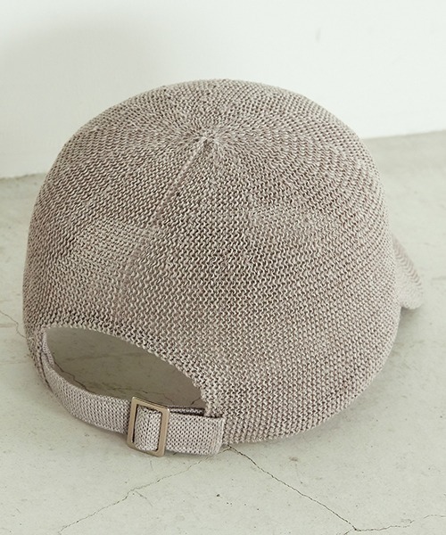 COMME CA ISM（コムサイズム）の「ペーパーキャップ（キャップ・レディース・ホワイト/ブラック/ライトグレー・FREE）」の10枚目の写真