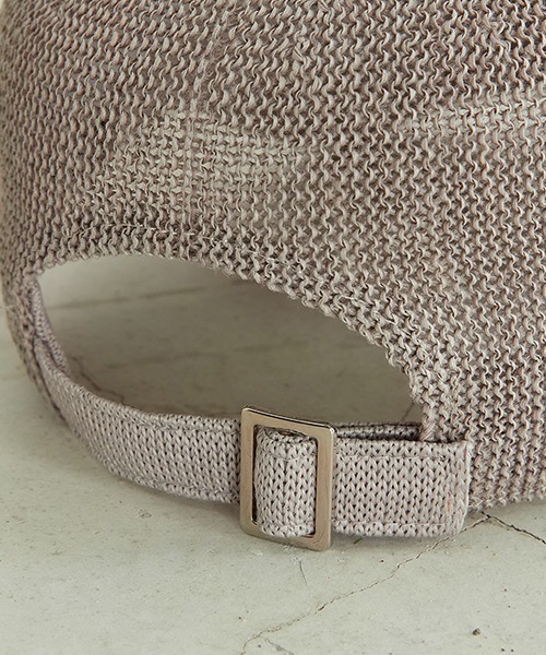 COMME CA ISM（コムサイズム）の「ペーパーキャップ（キャップ・レディース・ホワイト/ブラック/ライトグレー・FREE）」の12枚目の写真