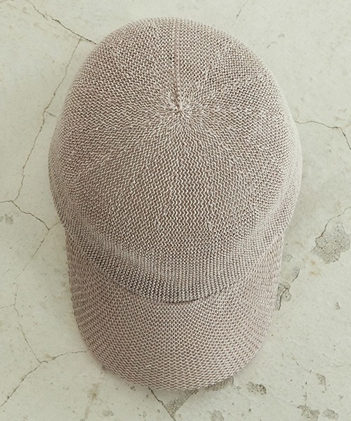 COMME CA ISM（コムサイズム）の「ペーパーキャップ（キャップ・レディース・ホワイト/ブラック/ライトグレー・FREE）」の5枚目の写真