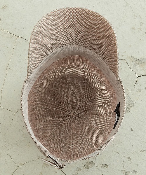 COMME CA ISM（コムサイズム）の「ペーパーキャップ（キャップ・レディース・ホワイト/ブラック/ライトグレー・FREE）」の11枚目の写真