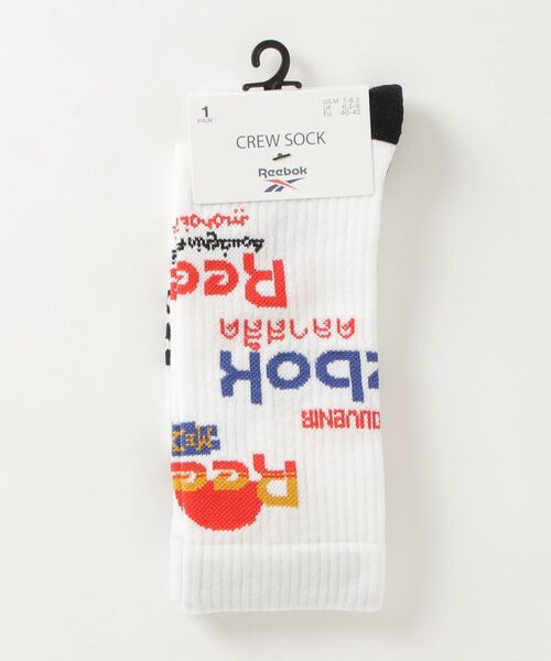 Reebok（リーボック）の「クラシックス トラベル ソックス / Classics Travel Socks（ソックス/靴下・メンズ・ホワイト/ブラック・MEDIUM/SMALL）」の3枚目の写真