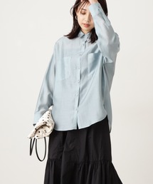 N.（N. Natural Beauty Basic） | ◆シアーリラックスシャツ(シャツ/ブラウス)
