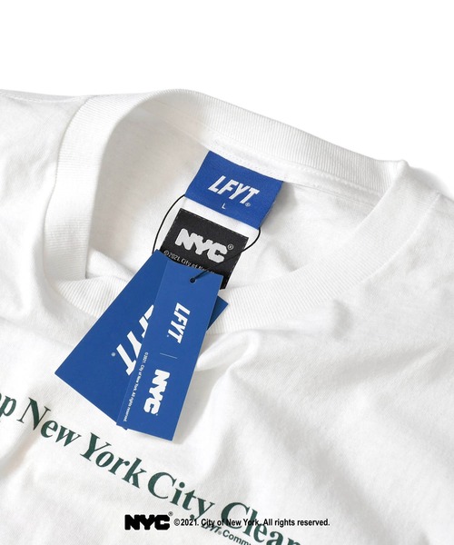 Lafayette（ラファイエット）の「LFYT ラファイエット [Lafayette] - x ディーエスエヌワイ [DSNY] コラボ ニューヨーク市衛生局 コミュニティーサービス グラフィック 半袖 Tシャツ [COMMUNITY SERVICES TEE]（Tシャツ/カットソー・メンズ・ホワイト/ダークグリーン/ブラック/オレンジ・X-LARGE/XX-LARGE/MEDIUM/LARGE/SMALL）」の19枚目の写真