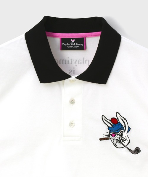 Psycho Bunny ホワイトポロシャツ 新品タグ付き ナンバリング ポロシャツ｜Psycho Bunny｜サイコバニー 公式