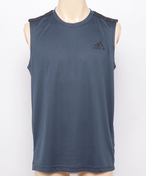 海外限定M Adidas スポーツパッドタンクトップ ネイビー KE3887 3-Stripes Drawstring Padded Tank Top - Blue | adidas Hong Kong