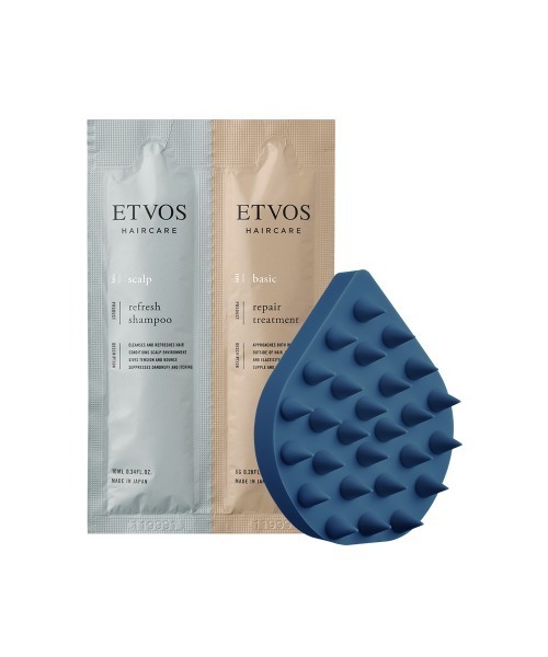 ETVOS（エトヴォス）の「リラクシングマッサージブラシ（その他ボディ・ヘアケア・レディース・その他/#マットピンク/#チャコールグレー(ハード)/#インディゴブルー(ハード) サンプル付/#ソフトイエロー サンプル付/#ライム/#インディゴブルー(ハード)/#ラムネ(ハード)/#ホワイトモカ 限定パッケージ/#チャコールグレー(ハード) 限定パッケージ/#ハートピンク 限定パッケージ/#エルモ/#ビッグバード/#クッキーモンスター(ハード)・FREE）」の6枚目の写真