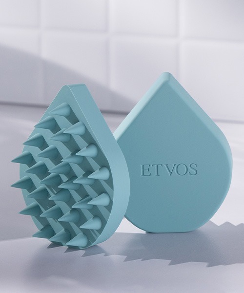 ETVOS（エトヴォス）の「リラクシングマッサージブラシ（その他ボディ・ヘアケア・レディース・その他/#マットピンク/#チャコールグレー(ハード)/#インディゴブルー(ハード) サンプル付/#ソフトイエロー サンプル付/#ライム/#インディゴブルー(ハード)/#ラムネ(ハード)/#ホワイトモカ 限定パッケージ/#チャコールグレー(ハード) 限定パッケージ/#ハートピンク 限定パッケージ/#エルモ/#ビッグバード/#クッキーモンスター(ハード)・FREE）」の8枚目の写真