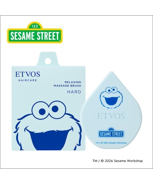 ETVOS（エトヴォス）の「リラクシングマッサージブラシ（その他ボディ・ヘアケア・レディース・その他/#マットピンク/#チャコールグレー(ハード)/#インディゴブルー(ハード) サンプル付/#ソフトイエロー サンプル付/#ライム/#インディゴブルー(ハード)/#ラムネ(ハード)/#ホワイトモカ 限定パッケージ/#チャコールグレー(ハード) 限定パッケージ/#ハートピンク 限定パッケージ/#エルモ/#ビッグバード/#クッキーモンスター(ハード)・FREE）」の9枚目の写真