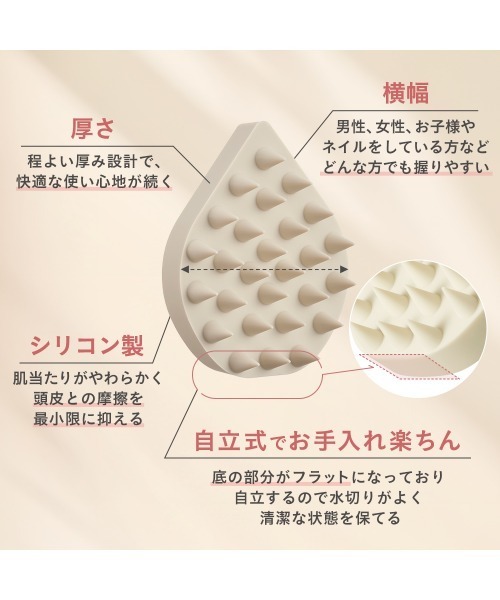リラクシングマッサージブラシ（その他ボディ・ヘアケア