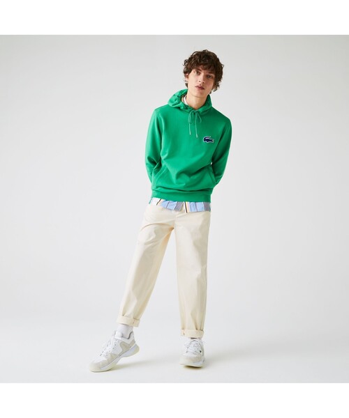 LACOSTE(ラコステ)の「コットンポプリンイージーパンツ(その他パンツ・メンズ・ライトブルー/アイボリー・44/40/38/42)」の1枚目の写真