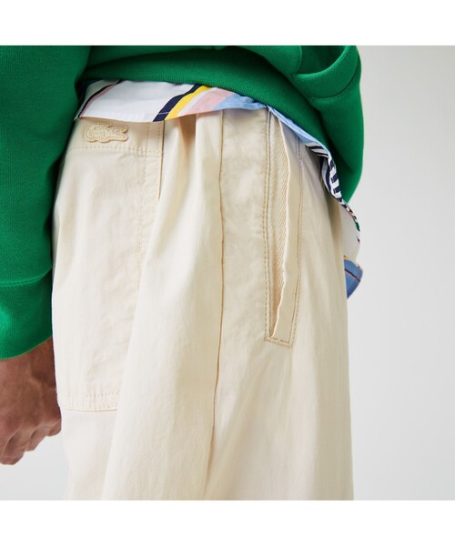 LACOSTE(ラコステ)の「コットンポプリンイージーパンツ(その他パンツ・メンズ・ライトブルー/アイボリー・44/40/38/42)」の5枚目の写真
