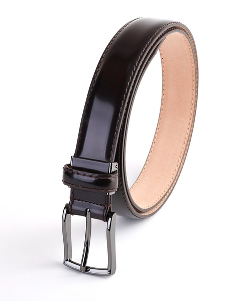 リーガル ベルト 鏡面加工で輝きのあるレザーのドレス ビジネスベルト ベルト Regal リーガル のファッション通販 Zozotown