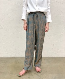 CIAOPANIC | リーフ柄イージーパンツ(スラックス)