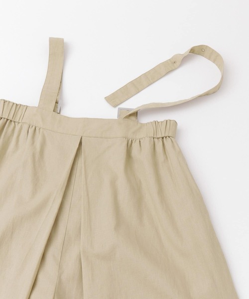 URBAN RESEARCH Sonny Label（アーバンリサーチサニーレーベル）の「リネンコットンタックワイドサロペット（サロペット/オーバーオール・レディース・ブラック/ベージュ・FREE）」の10枚目の写真