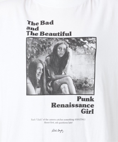 SLOBE IENA（スローブイエナ）の「Roberta Bayley Girls フォトTEE【洗濯機使用可能】◆（Tシャツ/カットソー・レディース・ホワイト/ピンク・FREE）」の9枚目の写真