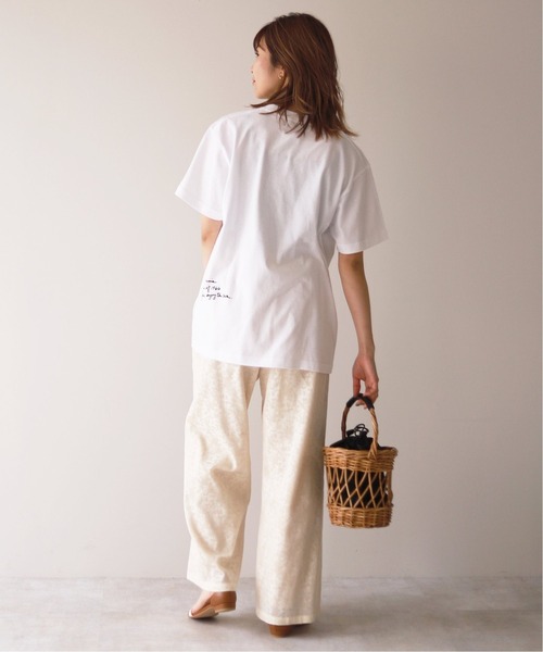SLOBE IENA（スローブイエナ）の「Roberta Bayley Girls フォトTEE【洗濯機使用可能】◆（Tシャツ/カットソー・レディース・ホワイト/ピンク・FREE）」の17枚目の写真