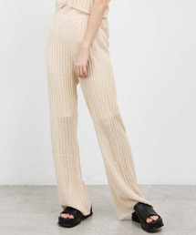 WEGO | WEGO/透かし編みイージーパンツ(スウェットパンツ)