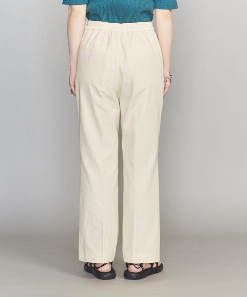 BEAUTY&YOUTH UNITED ARROWS（ビューティーアンドユースユナイテッドアローズ）の「BY コットンイージークロップドフレアパンツ/ライナー（その他パンツ・レディース・オフホワイト・SMALL/MEDIUM/LARGE）」の5枚目の写真