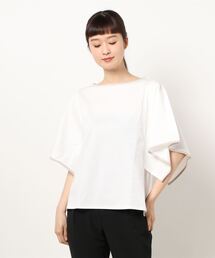 Te chichi | 配色パイピングフレア袖プルオーバー(Tシャツ/カットソー)