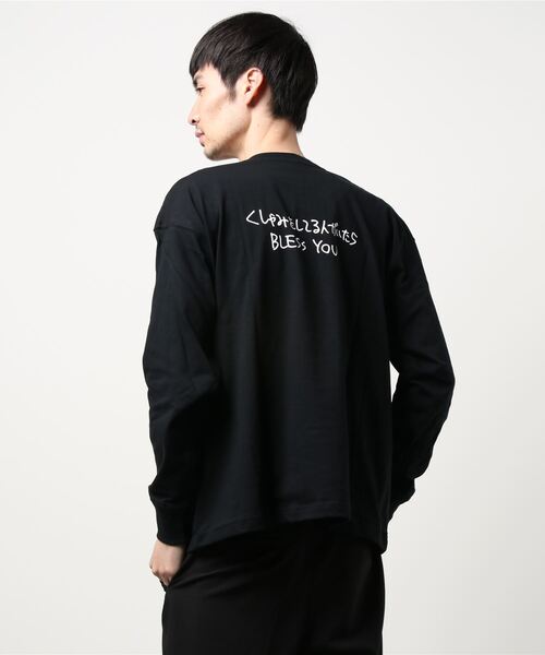 FILA(フィラ)の「FILA KEN KAGAMI ロングスリーブT(Tシャツ/カットソー・メンズ・ホワイト/ブラック・L/M/LL/S)」の4枚目の写真