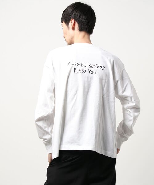FILA(フィラ)の「FILA KEN KAGAMI ロングスリーブT(Tシャツ/カットソー・メンズ・ホワイト/ブラック・L/M/LL/S)」の5枚目の写真