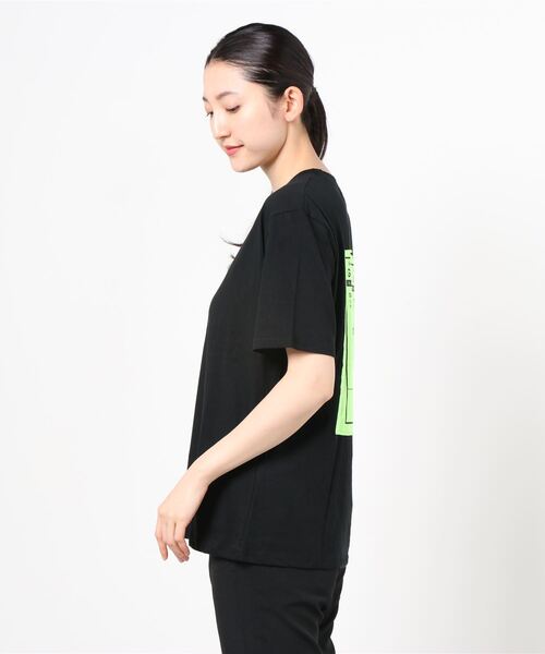 Figments（フィグメンツ）の「バックパッチT（Tシャツ/カットソー・レディース・ブラック/ベージュ・FREE）」の16枚目の写真