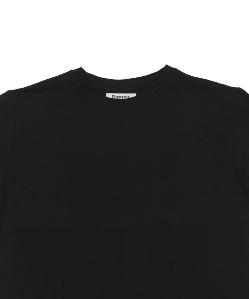 Figments（フィグメンツ）の「バックパッチT（Tシャツ/カットソー・レディース・ブラック/ベージュ・FREE）」の10枚目の写真
