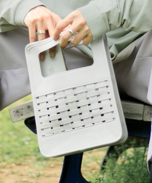 Adoon plain（アドーンプレーン）の「【Adoon plain】レザーショッパー（ハンドバッグ・メンズ・グレー/ダークブラウン/ブラック・FREE）」の2枚目の写真