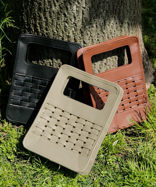 Adoon plain（アドーンプレーン）の「【Adoon plain】レザーショッパー（ハンドバッグ・メンズ・グレー/ダークブラウン/ブラック・FREE）」の21枚目の写真