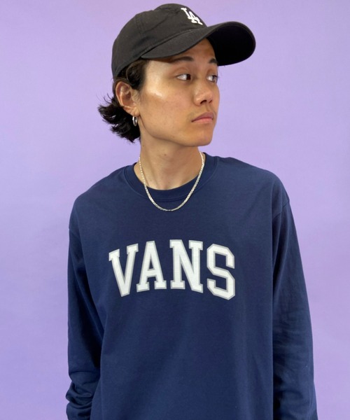 VANS(バンズ)の「【ZOZOTOWN限定アイテム】VANS/バンズ カレッジロゴ プリントロンT 121K1020900(Tシャツ/カットソー・メンズ・ホワイト/ネイビー/グレー・S/M/L/XL)」の18枚目の写真