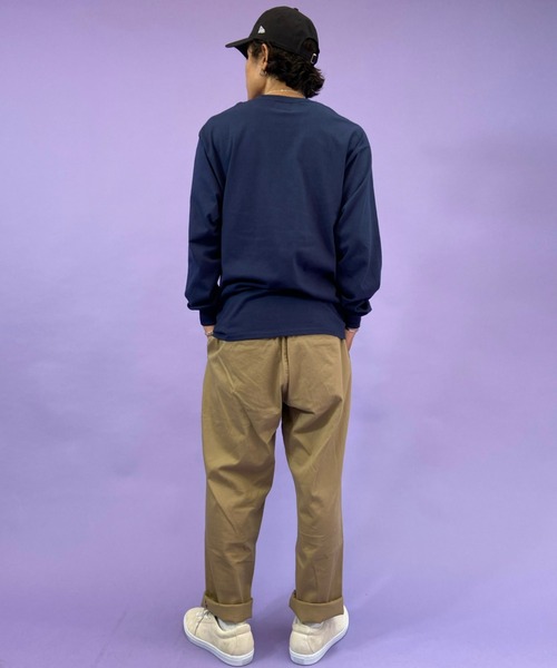 VANS(バンズ)の「【ZOZOTOWN限定アイテム】VANS/バンズ カレッジロゴ プリントロンT 121K1020900(Tシャツ/カットソー・メンズ・ホワイト/ネイビー/グレー・S/M/L/XL)」の22枚目の写真