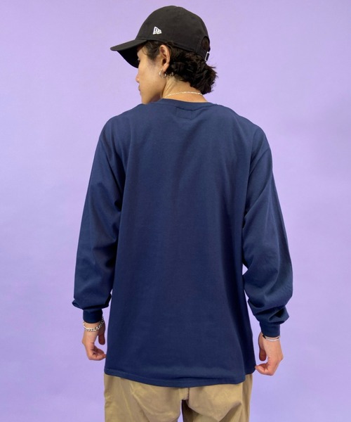 VANS(バンズ)の「【ZOZOTOWN限定アイテム】VANS/バンズ カレッジロゴ プリントロンT 121K1020900(Tシャツ/カットソー・メンズ・ホワイト/ネイビー/グレー・S/M/L/XL)」の21枚目の写真