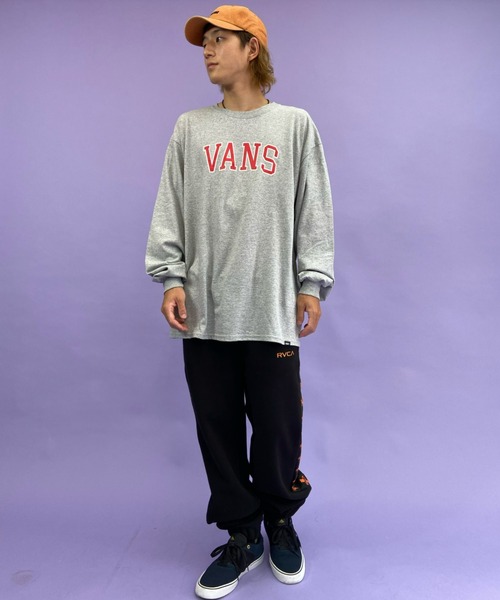 VANS(バンズ)の「【ZOZOTOWN限定アイテム】VANS/バンズ カレッジロゴ プリントロンT 121K1020900(Tシャツ/カットソー・メンズ・ホワイト/ネイビー/グレー・S/M/L/XL)」の13枚目の写真