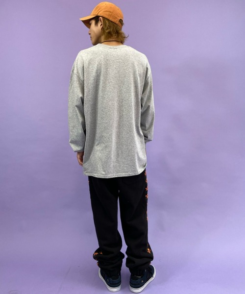 VANS(バンズ)の「【ZOZOTOWN限定アイテム】VANS/バンズ カレッジロゴ プリントロンT 121K1020900(Tシャツ/カットソー・メンズ・ホワイト/ネイビー/グレー・S/M/L/XL)」の16枚目の写真