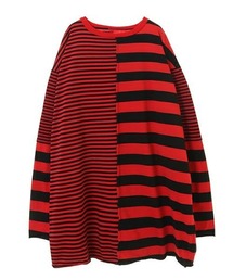 メンズのtシャツ カットソー レッド 赤色系 ボーダー柄 ファッション通販 Zozotown