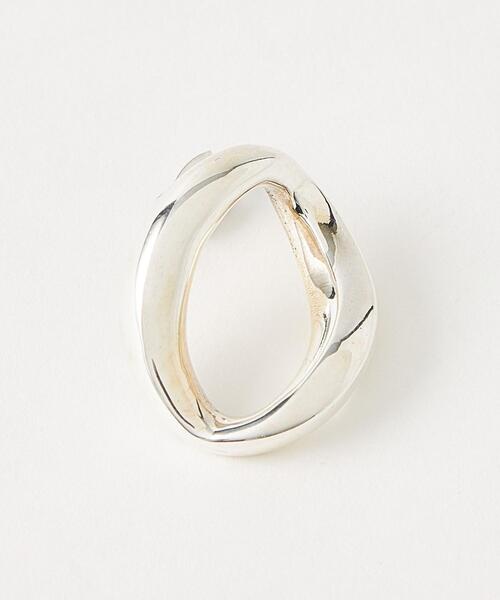 PHILIPPE AUDIBERT（フィリップ オーディベール）の「＜PHILIPPE AUDIBERT＞ELZA ピアス SIL＜Select by EMMEL REFINES＞（ピアス（両耳用）・レディース・シルバー・FREE）」の2枚目の写真