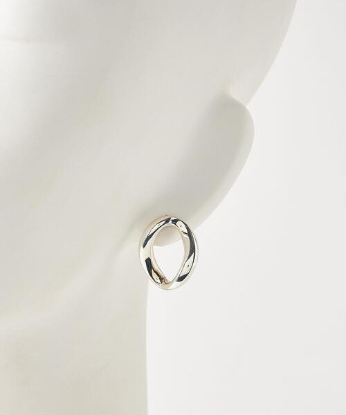 PHILIPPE AUDIBERT（フィリップ オーディベール）の「＜PHILIPPE AUDIBERT＞ELZA ピアス SIL＜Select by EMMEL REFINES＞（ピアス（両耳用）・レディース・シルバー・FREE）」の5枚目の写真