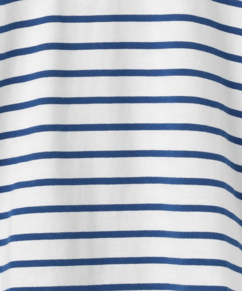 GLOBAL WORK（グローバルワーク）の「【キッズ】シャーベッTEE／パネルボーダー半袖/950235（Tシャツ/カットソー・キッズ・ホワイト/ライトブルー・120cm/110cm/130cm/150cm/140cm/100cm/160cm）」の15枚目の写真