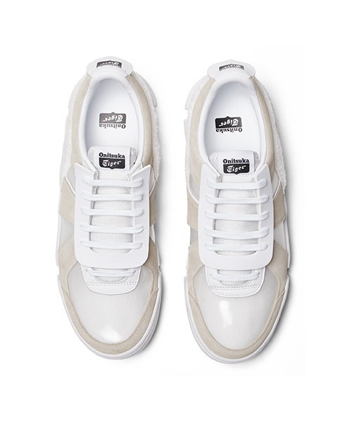 Onitsuka Tiger(オニツカタイガー)の「D-TRAINER SLIP-ON / ディートレイナー スリッポン(スリッポン・レディース・ホワイト×ホワイト・23/23.5/24/24.5/27/28.5/26/29/28/27.5/25/25.5/26.5/22.5)」の4枚目の写真