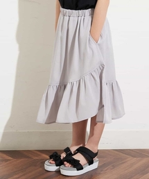 a.v.v（アーヴェヴェ）の「[120-130]キリカエアシメロングスカート[WEB限定サイズ]（スカート・キッズ）」