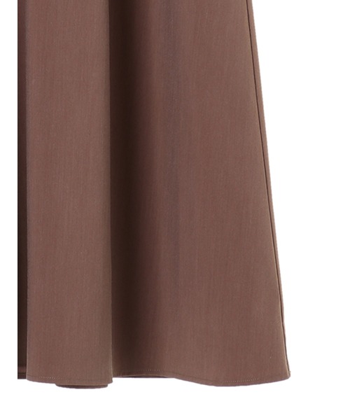 earth music&ecology by たかあしあかり（アースミュージックアンドエコロジーバイタカアシアカリ）の「【ZOZO限定】たかあしあかり★フリル襟ワンピース ＊（ワンピース・レディース・ベージュ/ブラウン・FREE）」の9枚目の写真