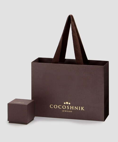 COCOSHNIK（ココシュニック）の「K10ダイヤモンド 爪留め1石
