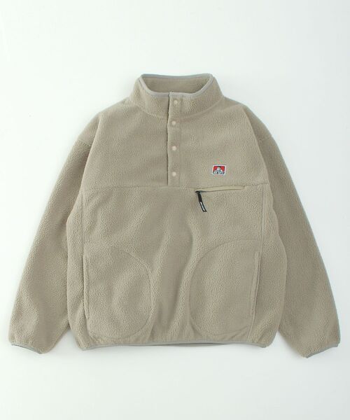 BEN DAVIS（ベンデイビス）の「【 BEN DAVIS （ ベンデイビス ）】HEAVY FLEECE PULL ON / ヘビー フリース プル オン（その他アウター・メンズ・ロイヤルブルー/ダークグリーン/サンドベージュ/イエロー・MEDIUM/LARGE）」の5枚目の写真