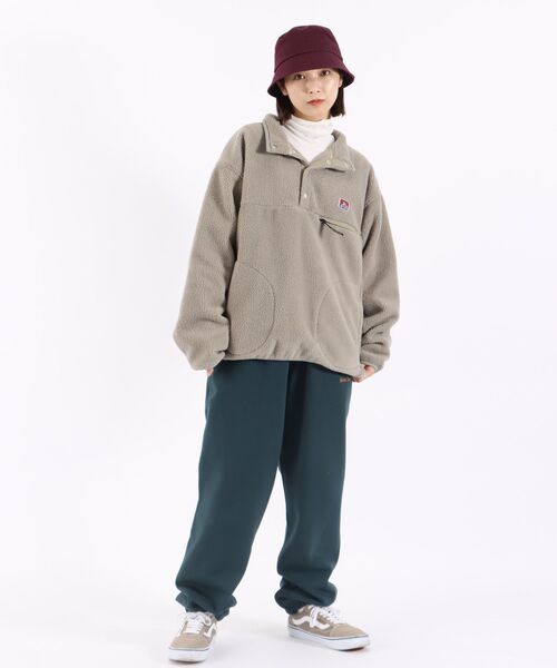 BEN DAVIS（ベンデイビス）の「【 BEN DAVIS （ ベンデイビス ）】HEAVY FLEECE PULL ON / ヘビー フリース プル オン（その他アウター・メンズ・ロイヤルブルー/ダークグリーン/サンドベージュ/イエロー・MEDIUM/LARGE）」の11枚目の写真