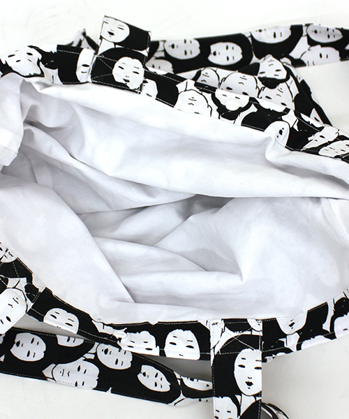 i（アイ）の「MANY FACE BAG（トートバッグ・レディース・ブラック・FREE）」の3枚目の写真