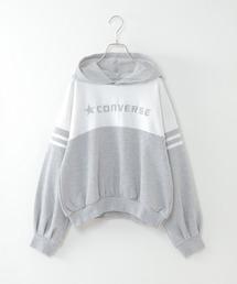 【キッズ】CONVERSE 裏毛切り替えパーカー(130~160cm)