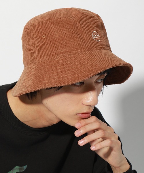 PBLIM（ページボーイリム）の「【PAGEBOYLIM】コーデュロイバケハ（ハット・レディース・ブラック/グリーン/アイボリー/ブルー系その他5/キャメル・FREE）」の8枚目の写真